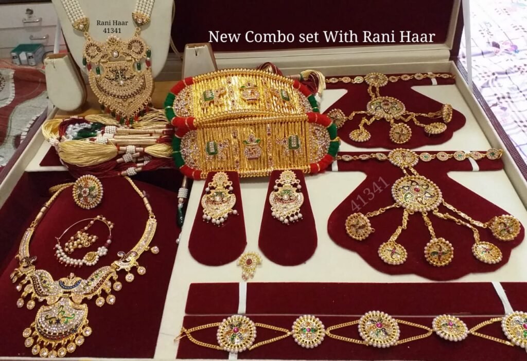 Rajputi Earings (Nagina) | Rajputi jewellery, Indian bridal jewelry sets,  Kundan jewellery bridal