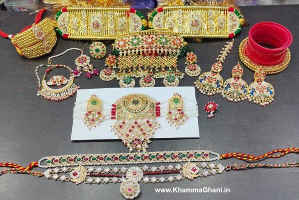 Rajwadi Combo Set Jewellery