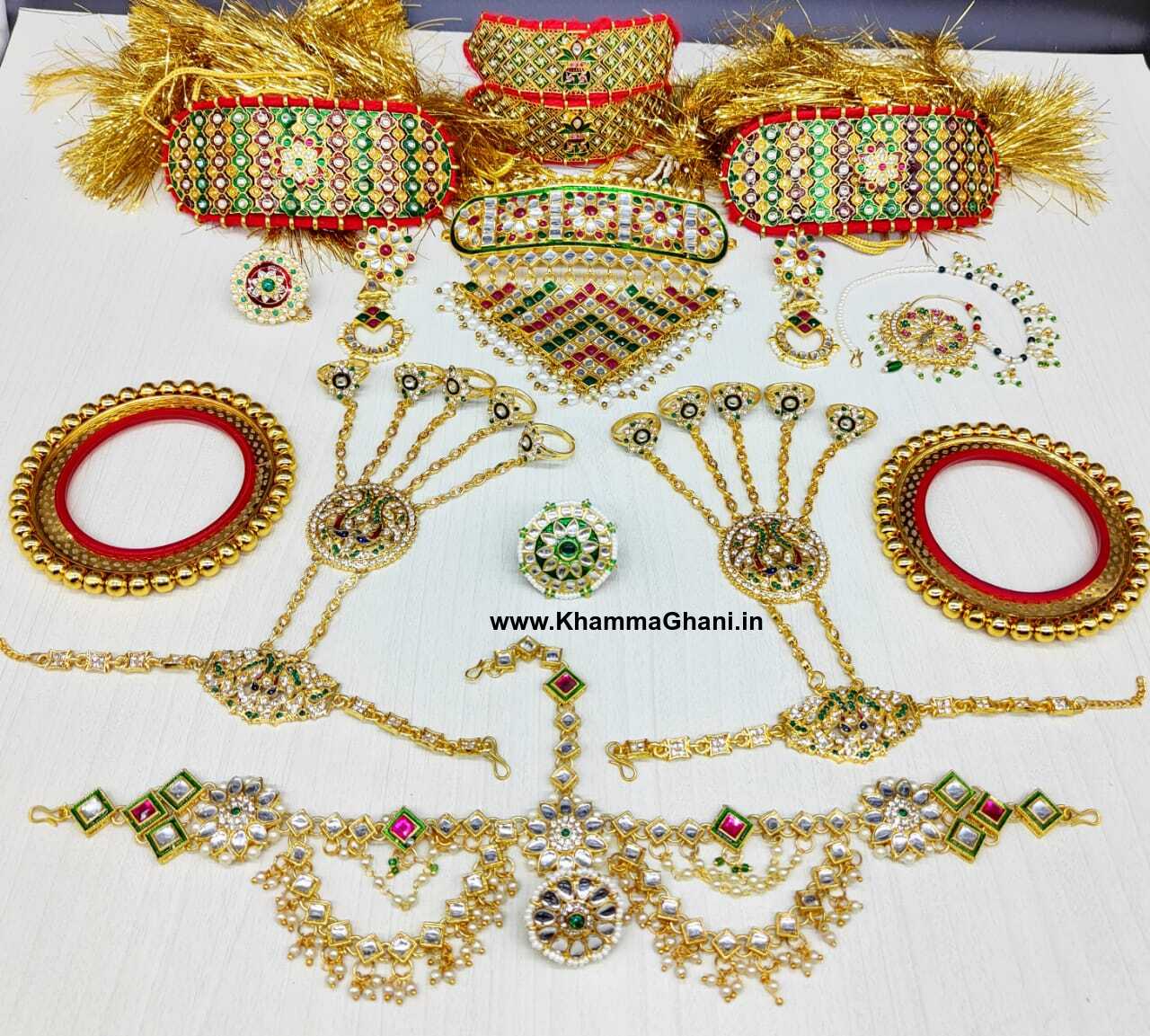Rajputi combo jewellery set
