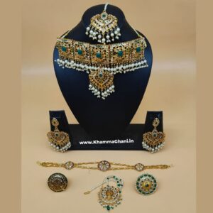 ad stone necklace set
