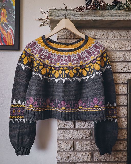 Funky Fair Isle Patterns best for Winter Sweaters for Women