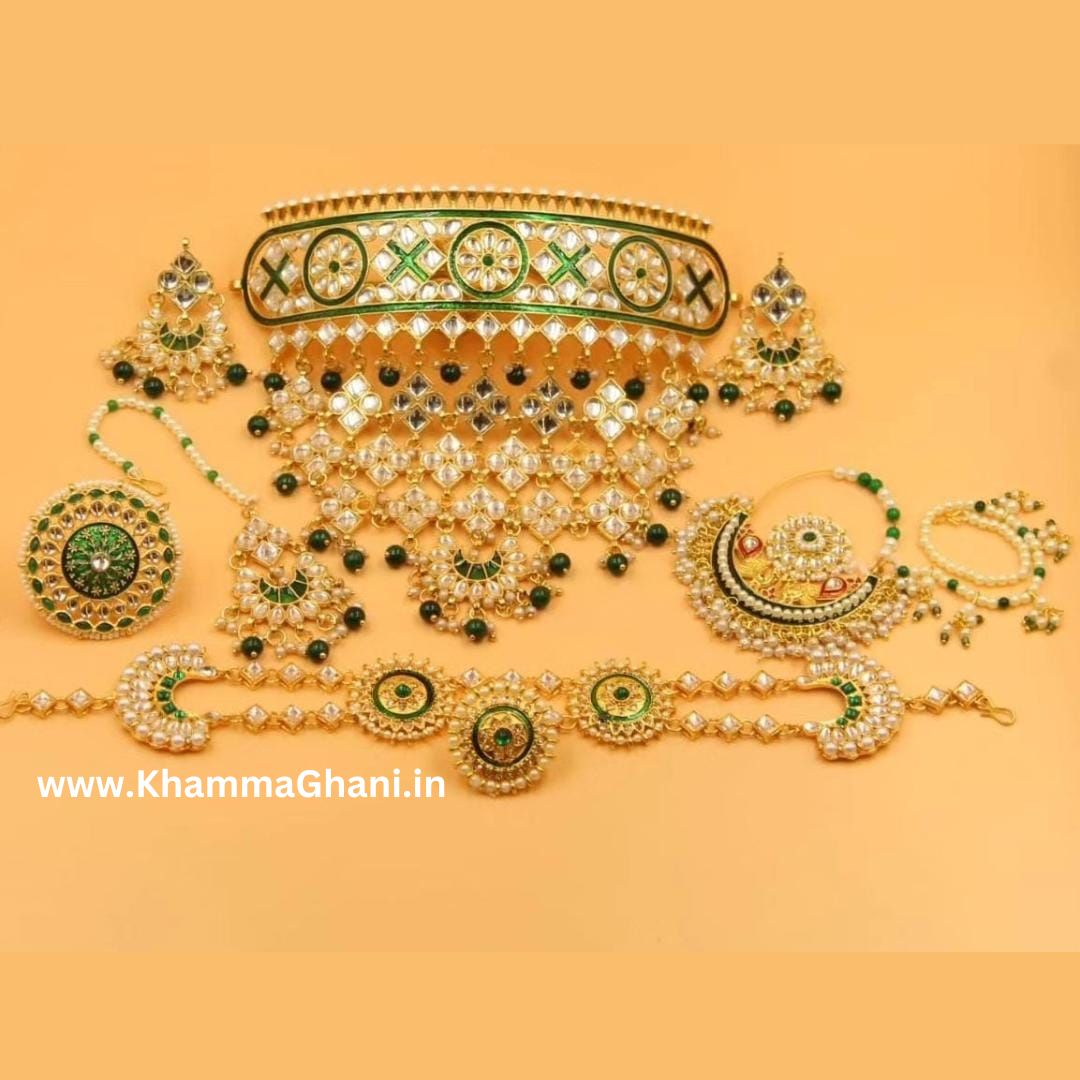 Jewellery for Rajputi Poshak