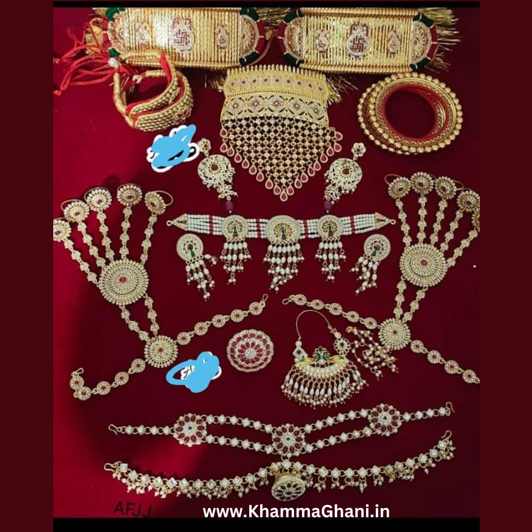 Rajwadi jewellery set