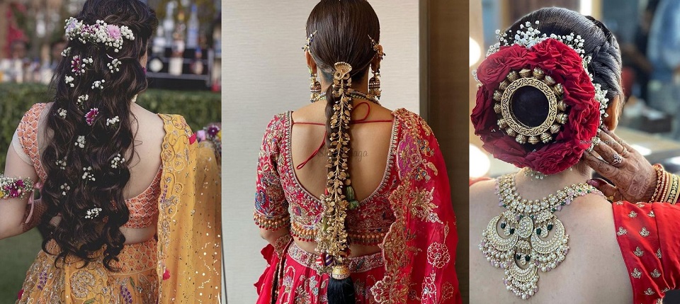 101 Indian Wedding Hairstyles For The Contemporary Bride || How To Choose  The Perfect Wedding hairstyle? | Indian hairstyles, Indian bride hairstyle,  Indian wedding hairstyles