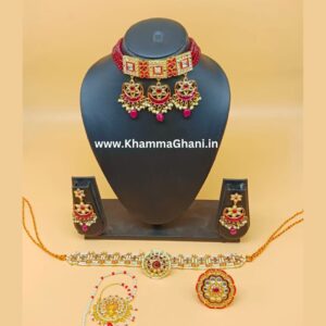 Rajputani Red Jewellery Full Set