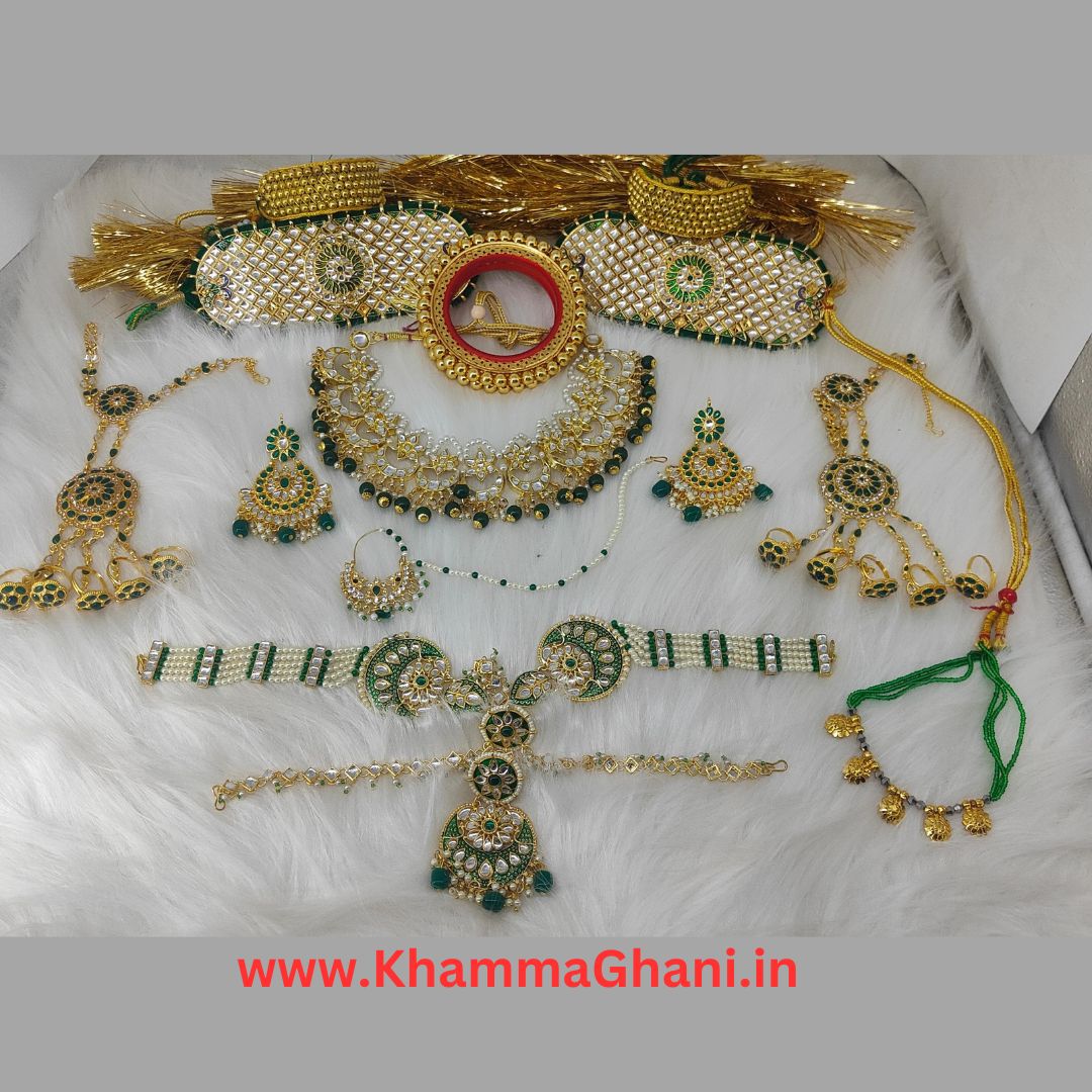 latest Kundan Bridal Jewellery Sets