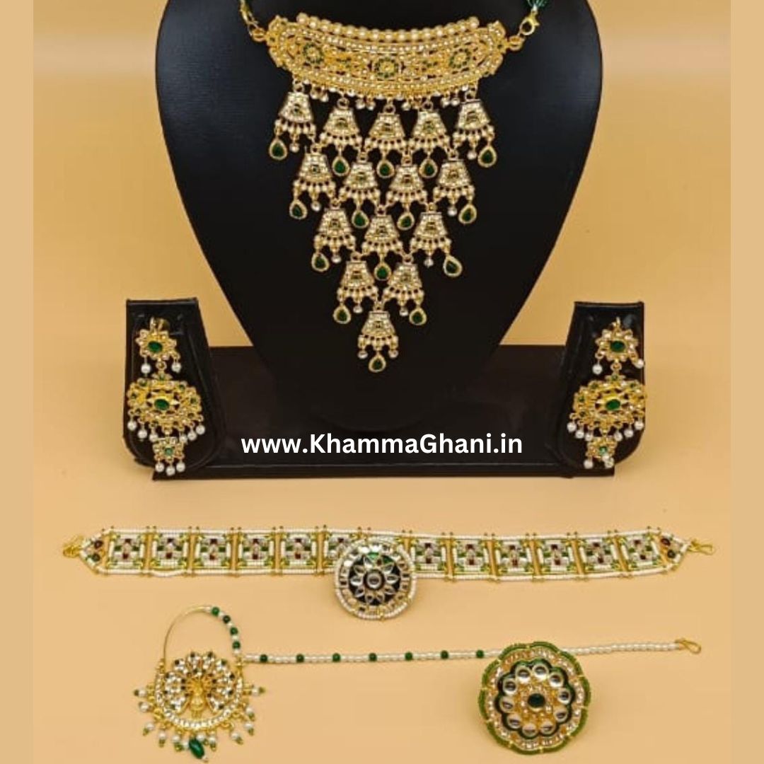 Rajputi Aad Combo Jewellery Set