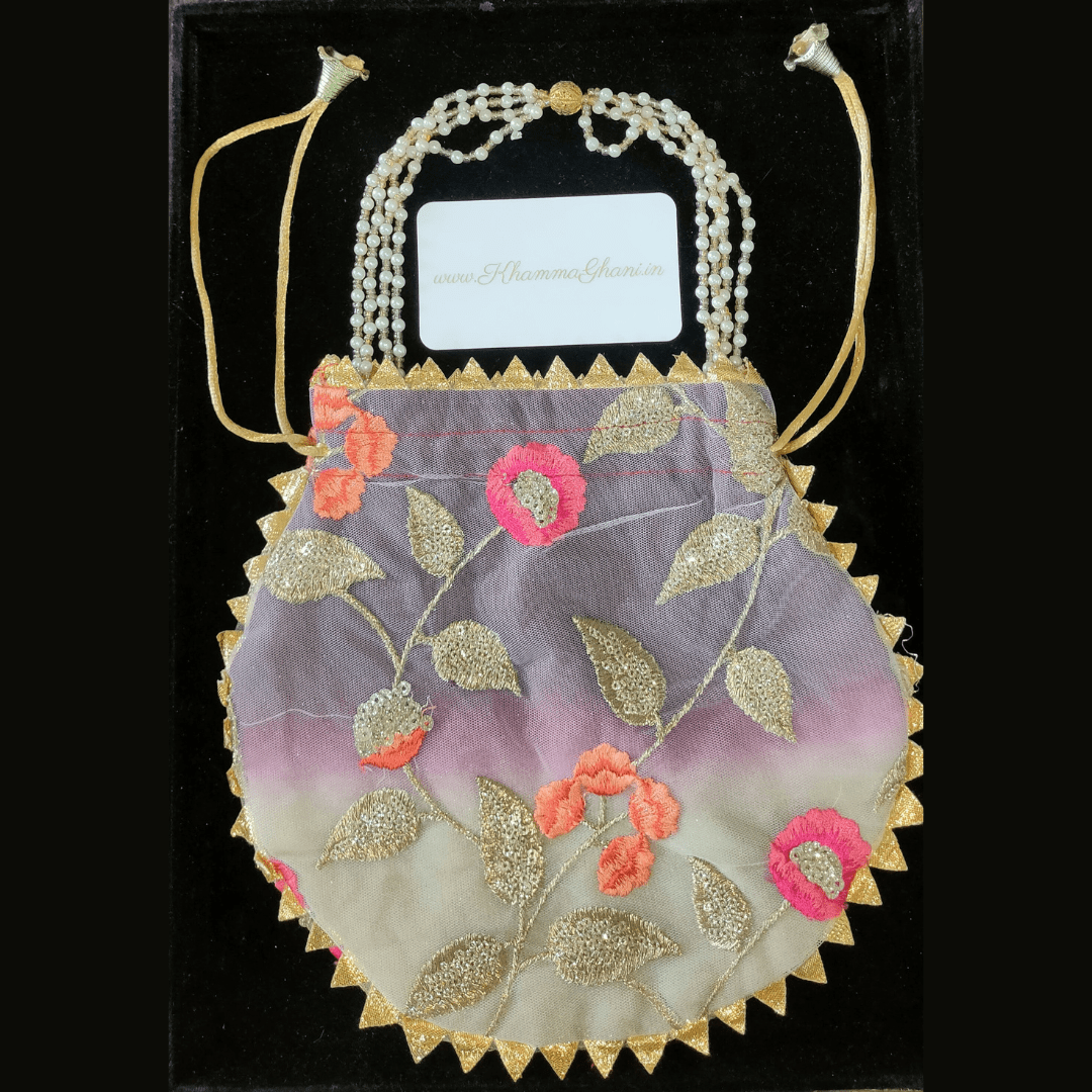 Colorful Embroidery Potli