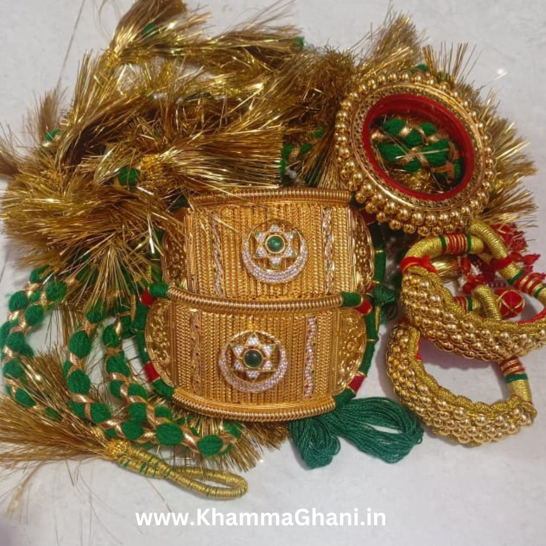 High Gold Plated Traditional Bajuband