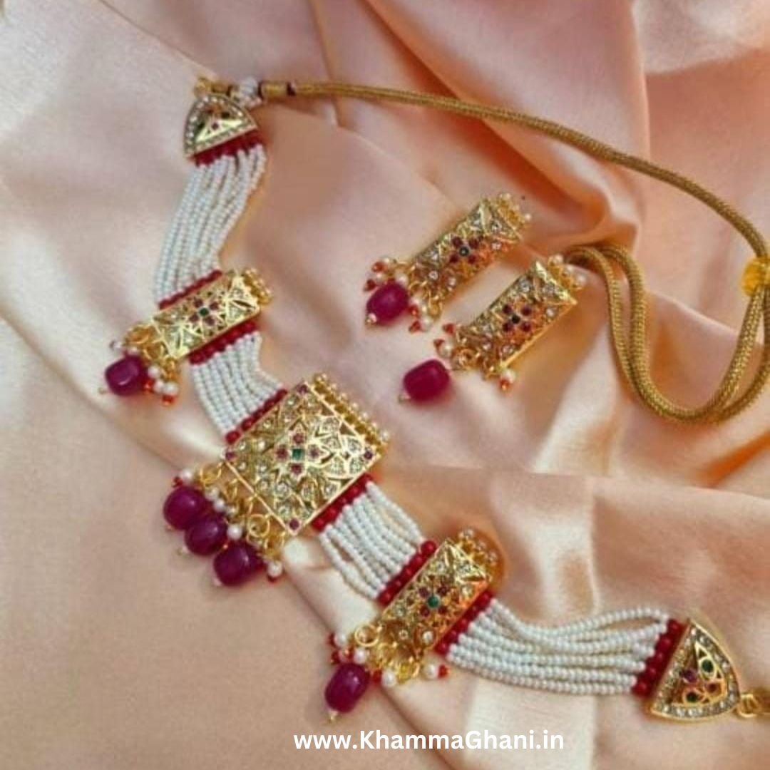 Jodhpuri Rajputi Necklace Design