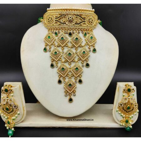 Marwadi Aad Design with Earrings