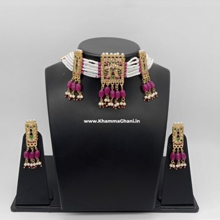 Minakari Choker Necklace