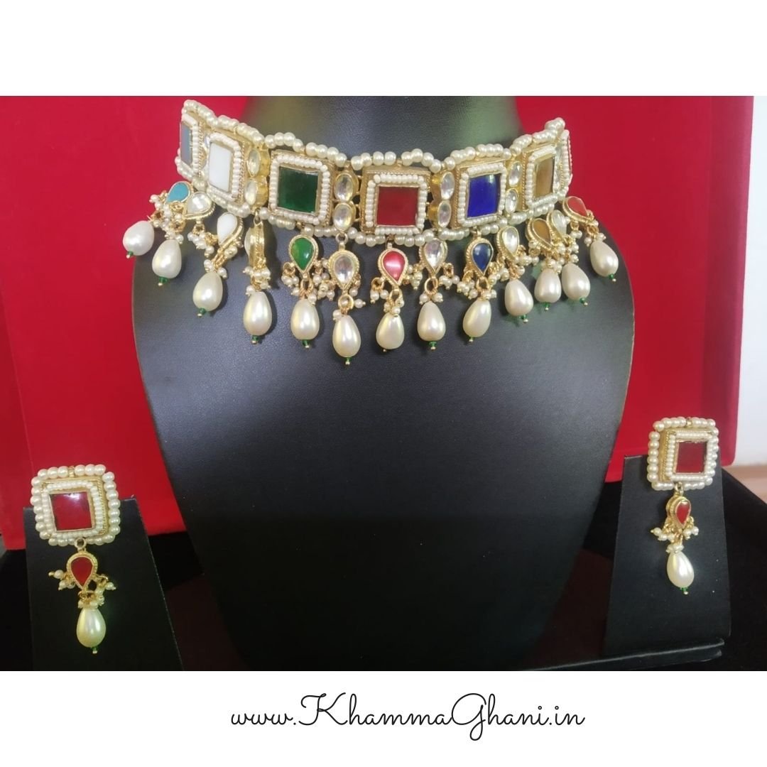 Nice-Heavy Kundan-Neckset