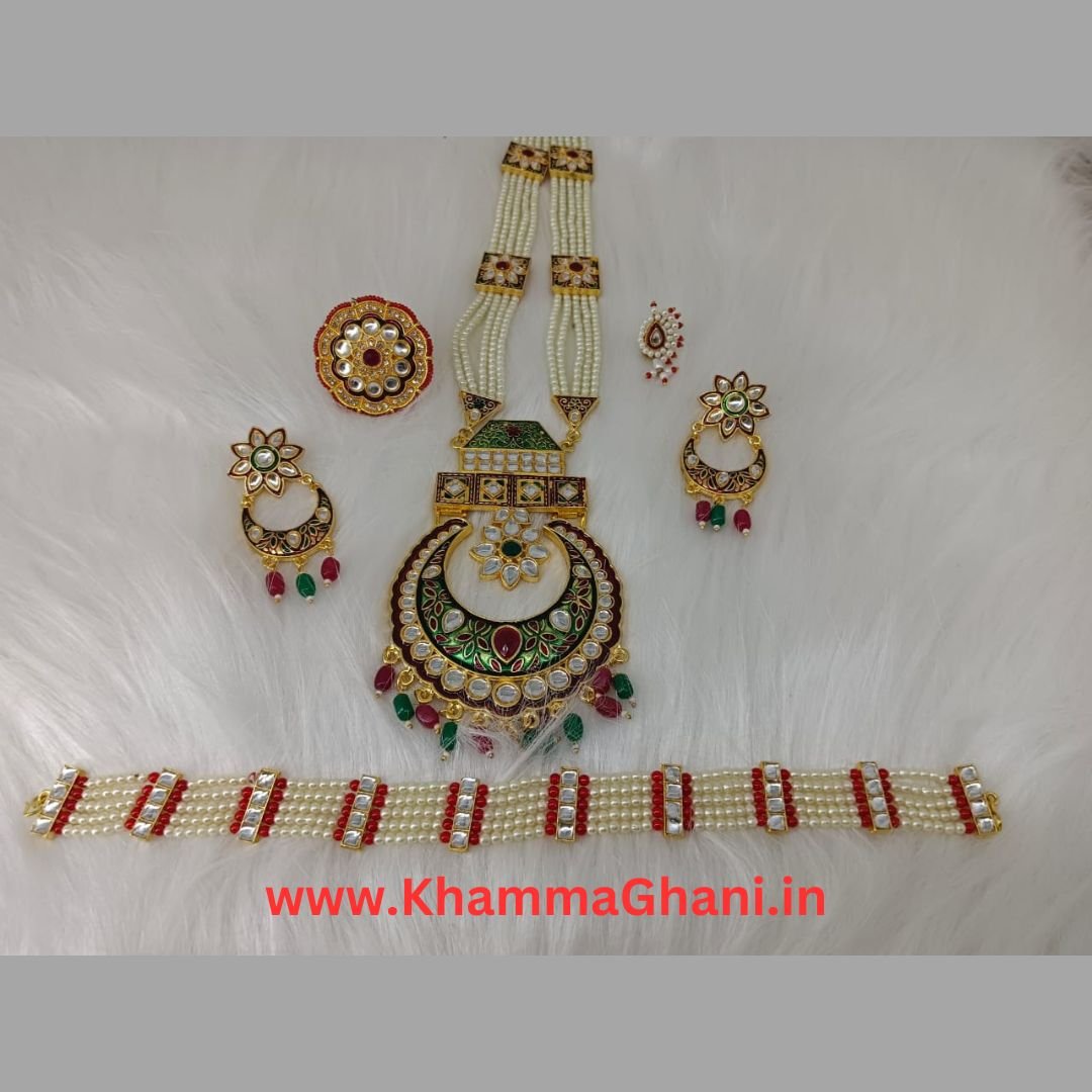 Rani haar set with earrings