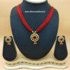 Red Moti Neckset