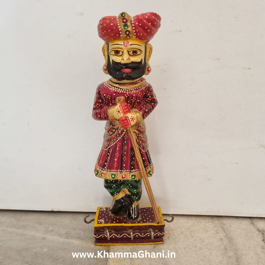 jodhpuri wooden key holder