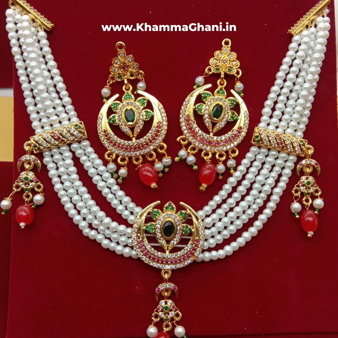 moti choker necklace set 2024 latest designs