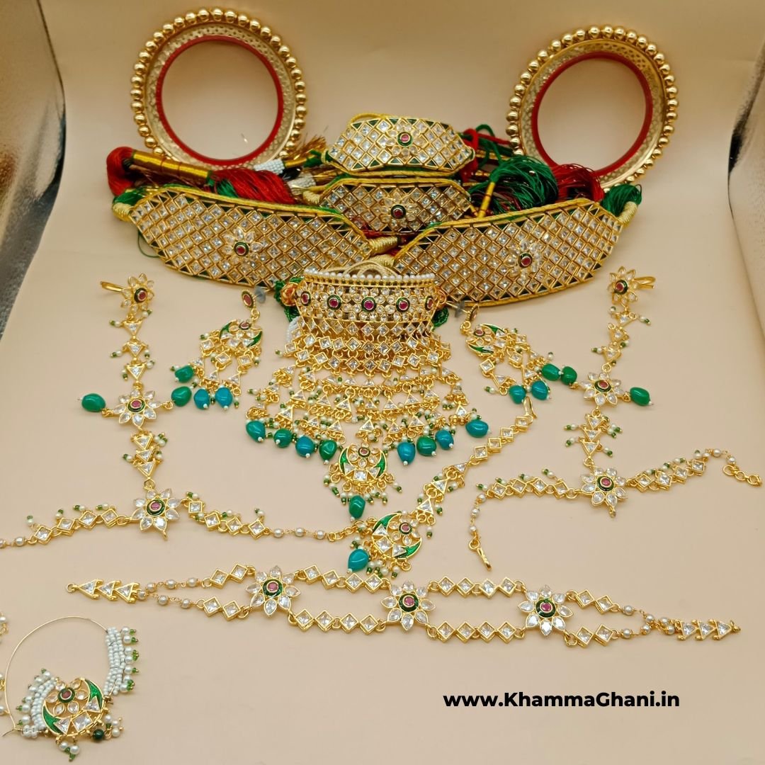 rajputi full jewellery set